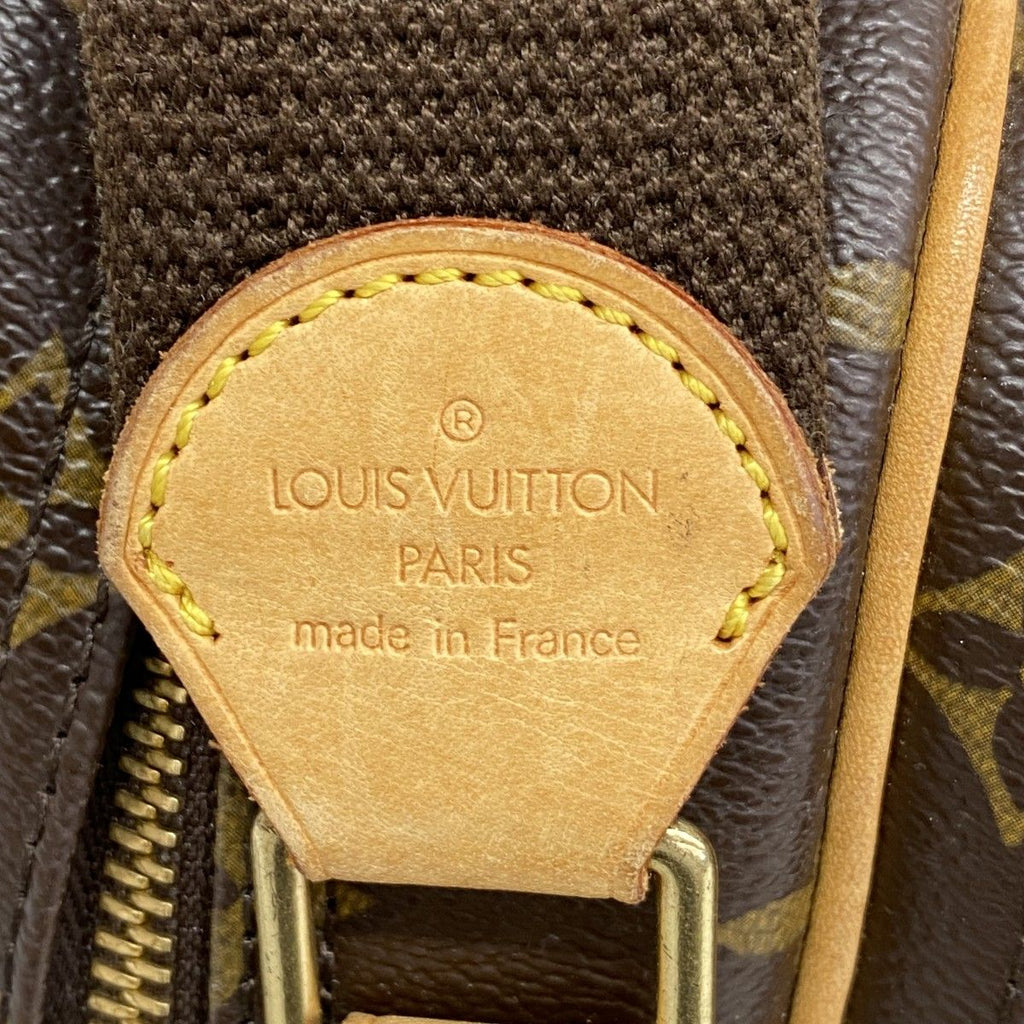 Louis Vuitton Shoulder Bag Monogram Reporter PM Brown — view 5