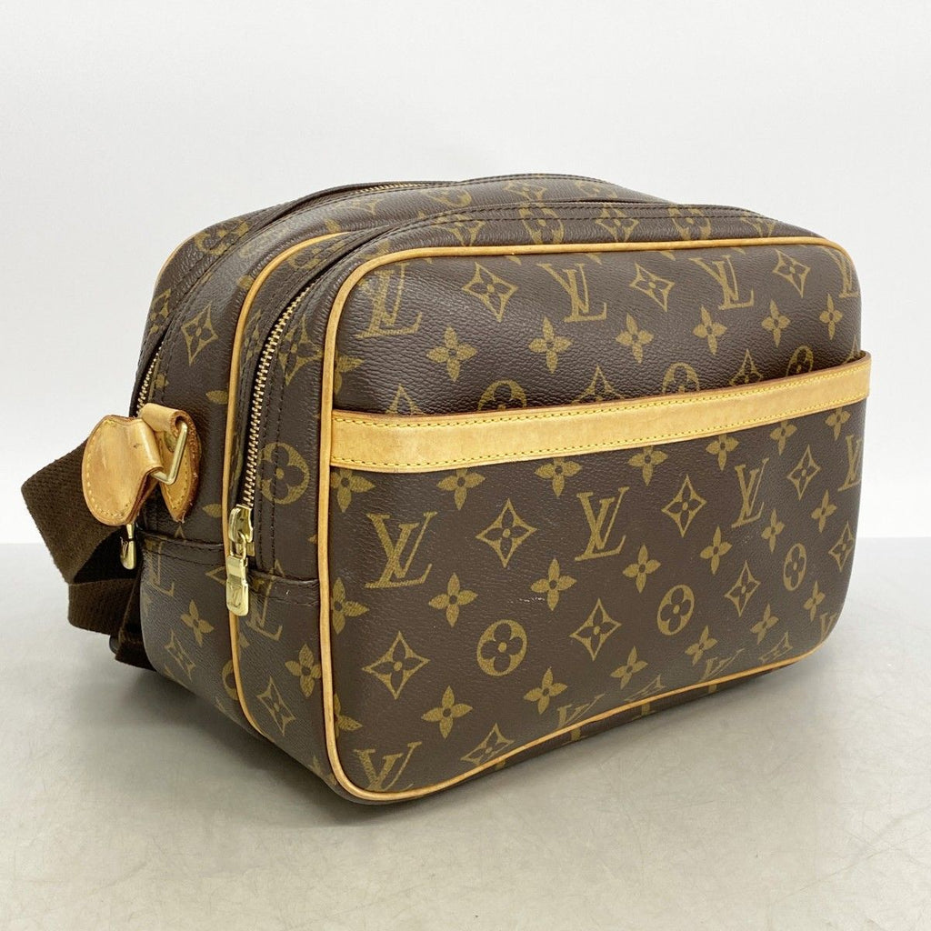 Louis Vuitton Shoulder Bag Monogram Reporter PM Brown — view 2