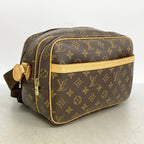 Louis Vuitton Shoulder Bag Monogram Reporter PM Brown — view 2