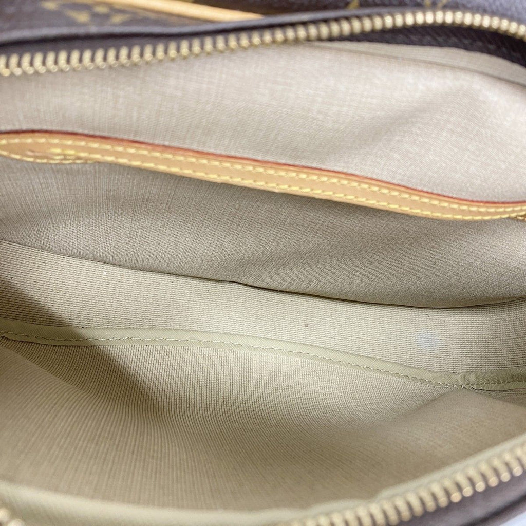 Louis Vuitton Shoulder Bag Monogram Reporter PM Brown — view 4