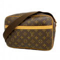 Louis Vuitton Shoulder Bag Monogram Reporter PM Brown