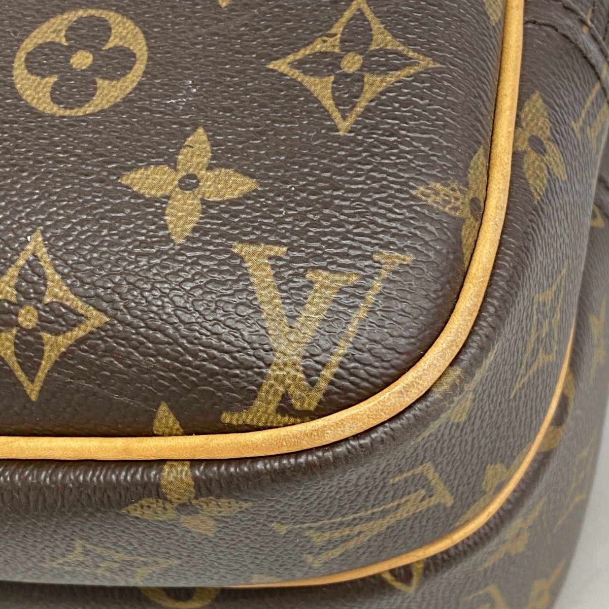 Louis Vuitton Shoulder Bag Monogram Reporter PM Brown — view 6