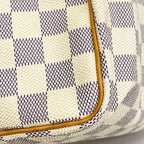 Louis Vuitton Handbag Damier Azur Speedy 25 White — view 6