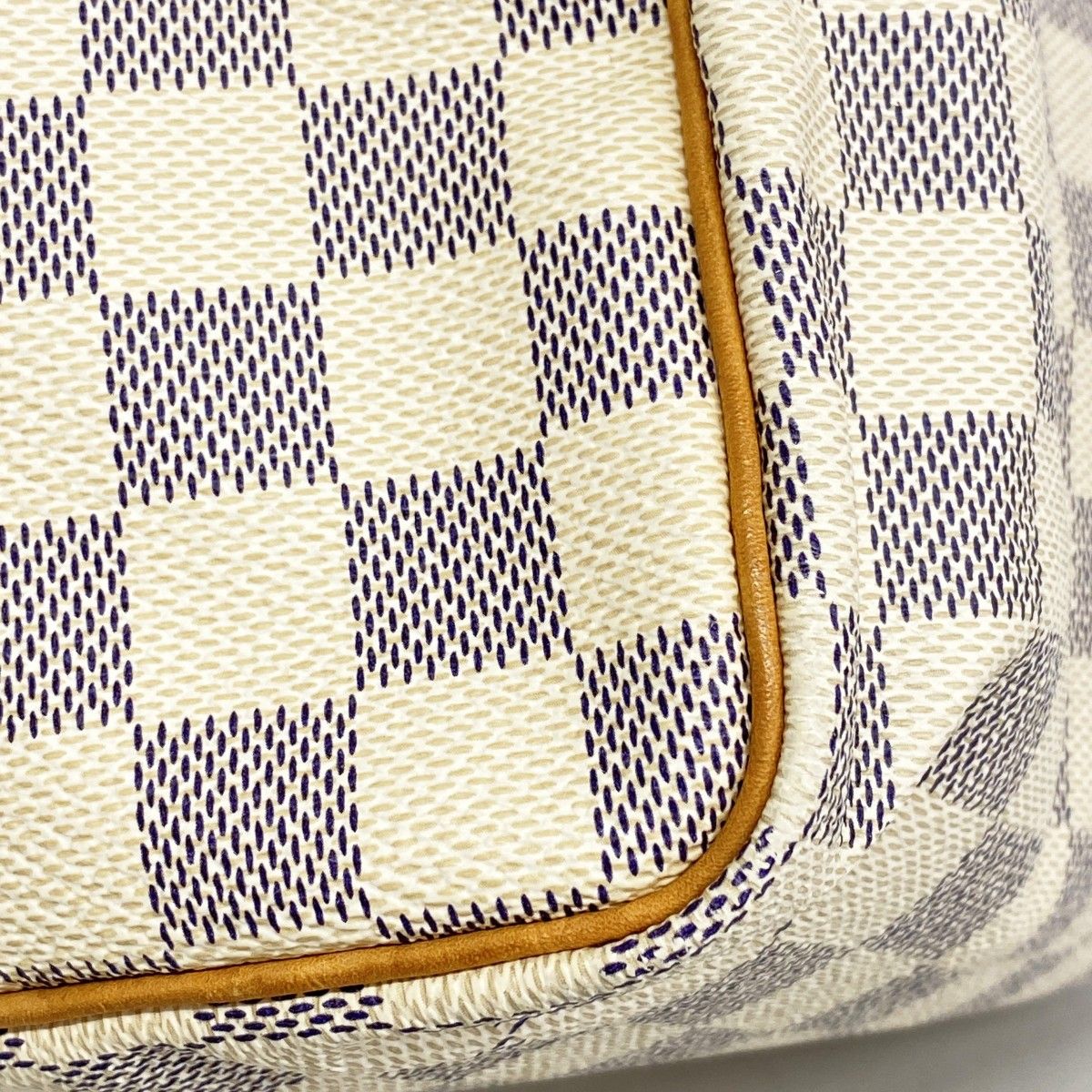 Louis Vuitton Handbag Damier Azur Speedy 25 White — view 6