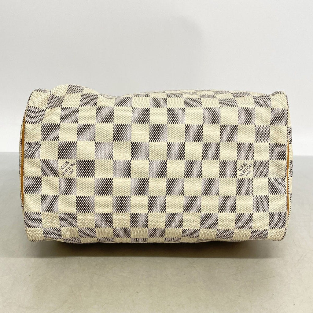 Louis Vuitton Handbag Damier Azur Speedy 25 White — view 3