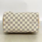 Louis Vuitton Handbag Damier Azur Speedy 25 White — view 3