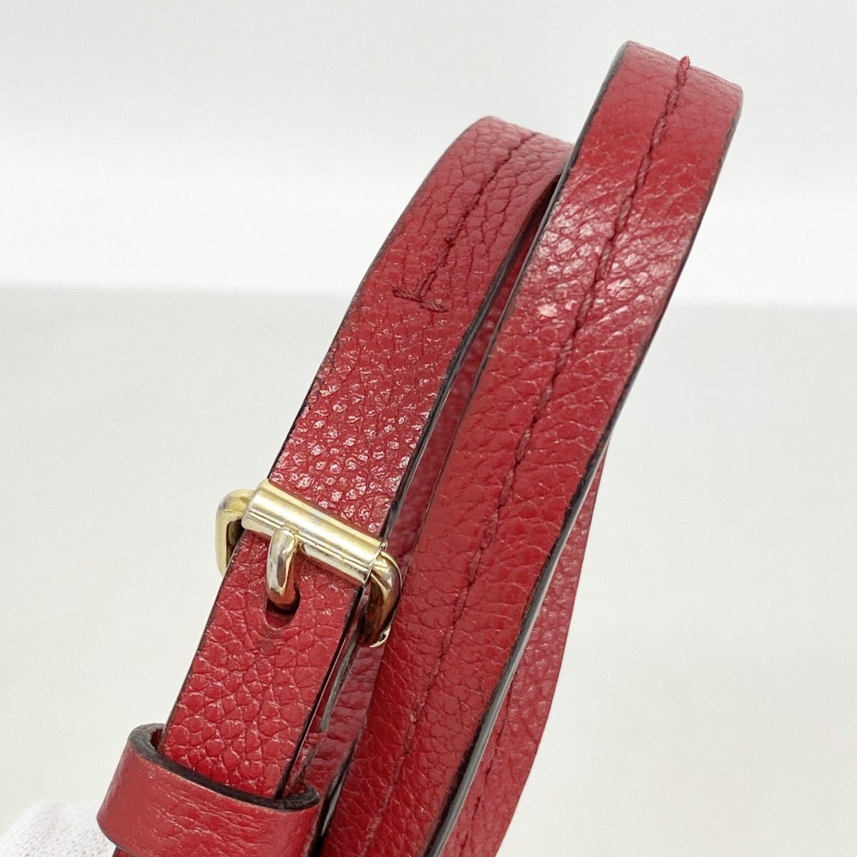 Louis Vuitton Handbag Monogram Empreinte Saintonge Scarlet 2-Way — view 9