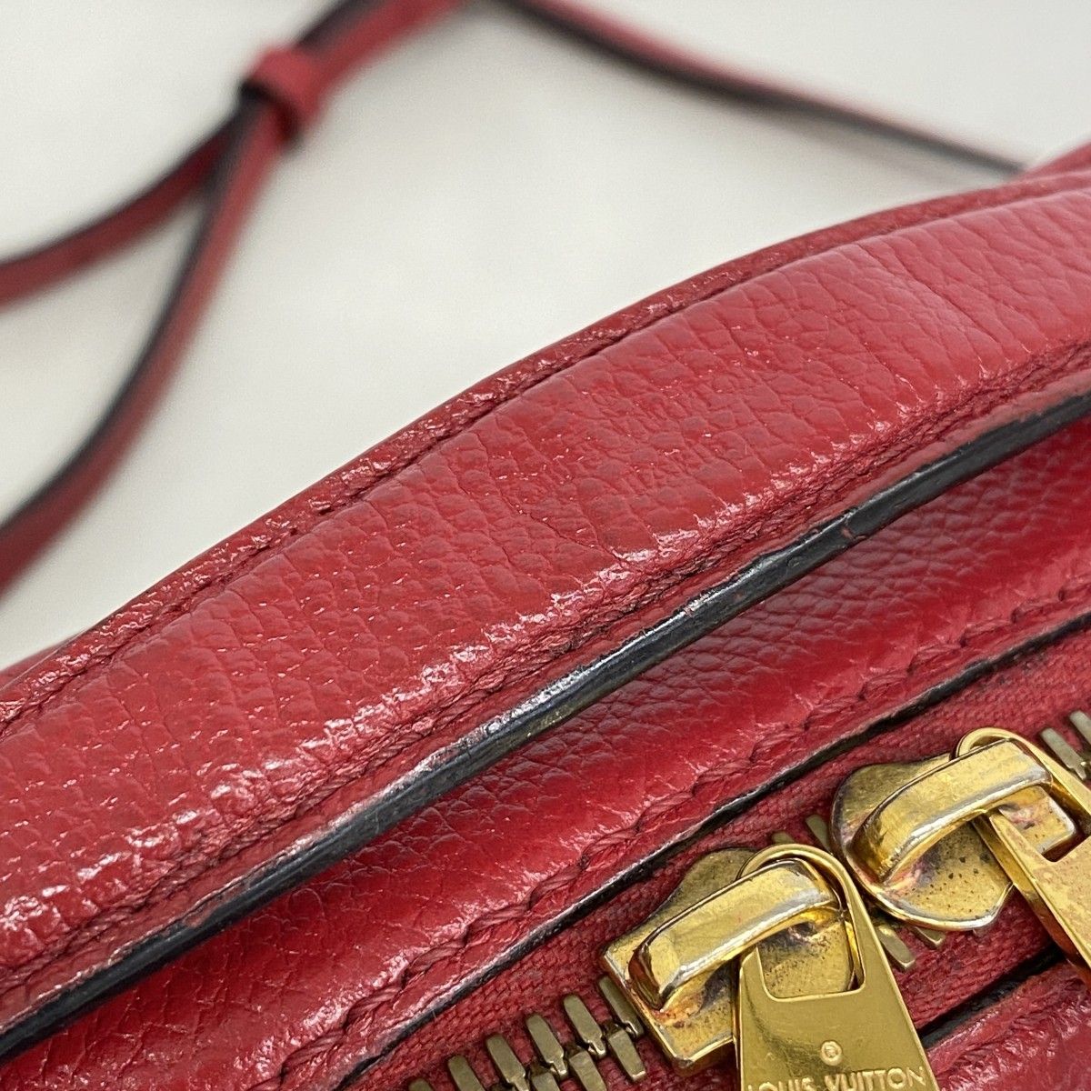 Louis Vuitton Handbag Monogram Empreinte Saintonge Scarlet 2-Way — view 8