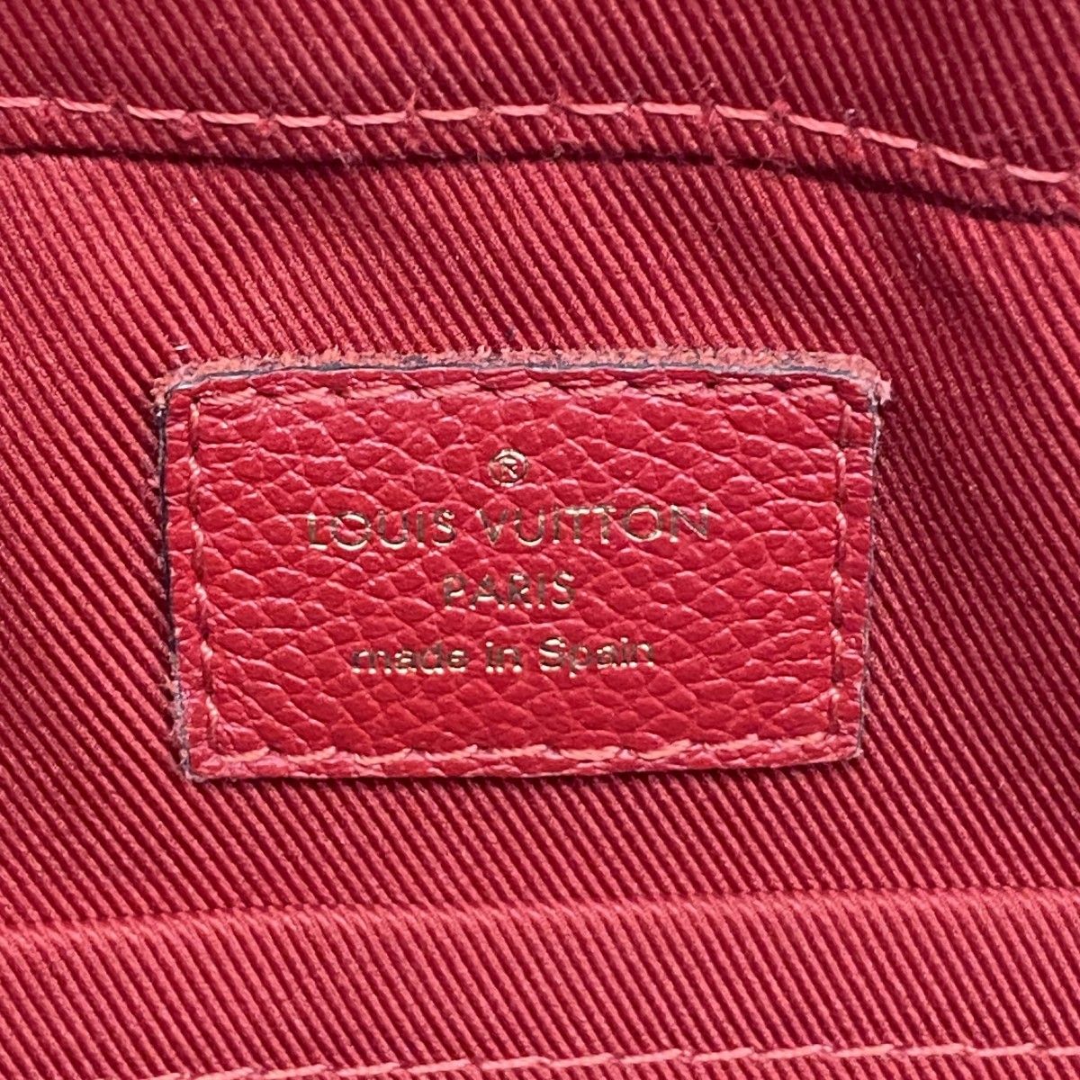 Louis Vuitton Handbag Monogram Empreinte Saintonge Scarlet 2-Way — view 5