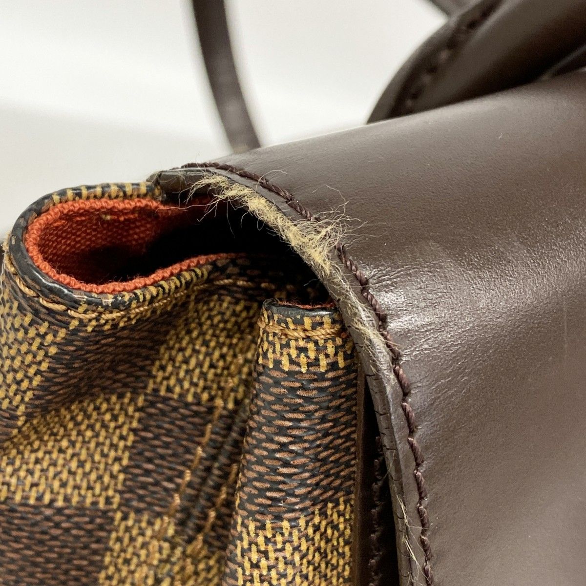 Louis Vuitton Backpack Damier Soho Ebene — view 8