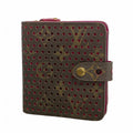 Louis Vuitton Wallet Monogram Perfo Compact Zip Fuchsia