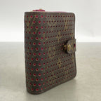 Louis Vuitton Wallet Monogram Perfo Compact Zip Fuchsia — view 2