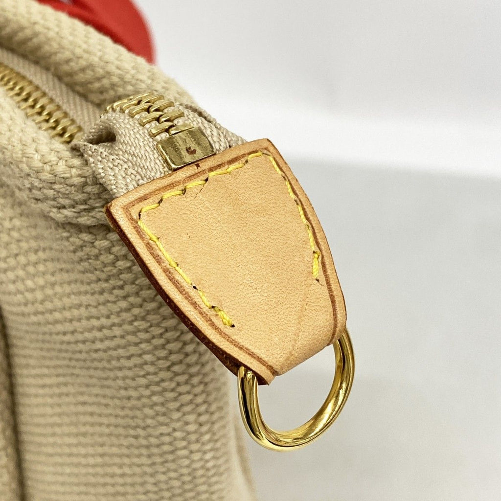Louis Vuitton Tote Antigua Cabas MM Beige — view 6