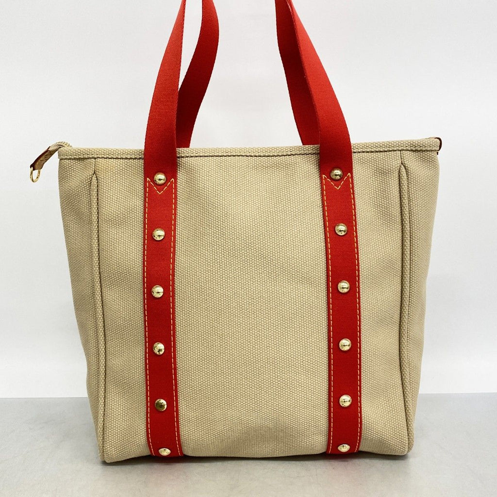 Louis Vuitton Tote Antigua Cabas MM Beige — view 9