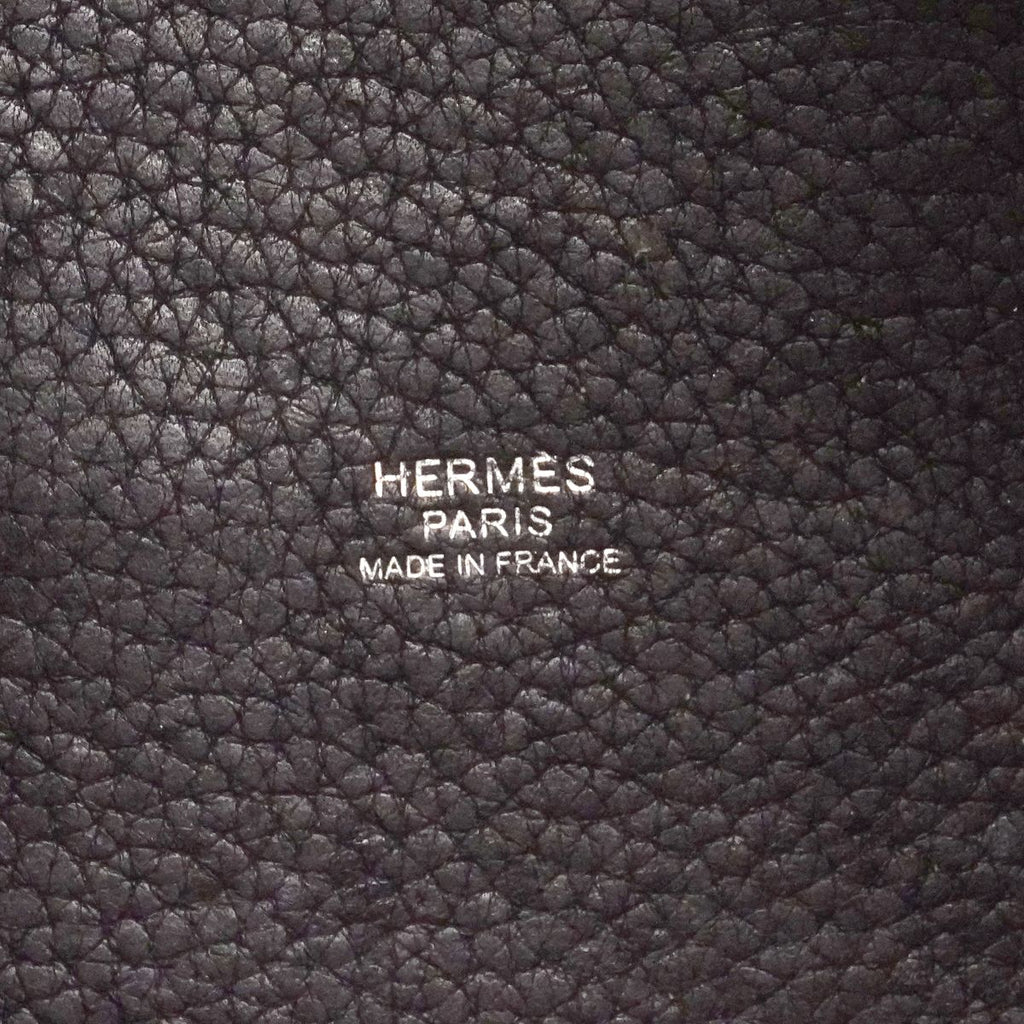 Hermes Handbag Picotin Lock PM Taurillon Clemence Leysin Silver — view 5