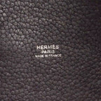 Hermes Handbag Picotin Lock PM Taurillon Clemence Leysin Silver — view 5
