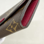 Louis Vuitton Coin Case Monogram Porte-Monnaie Rosalie Brown Fuchsia — view 5
