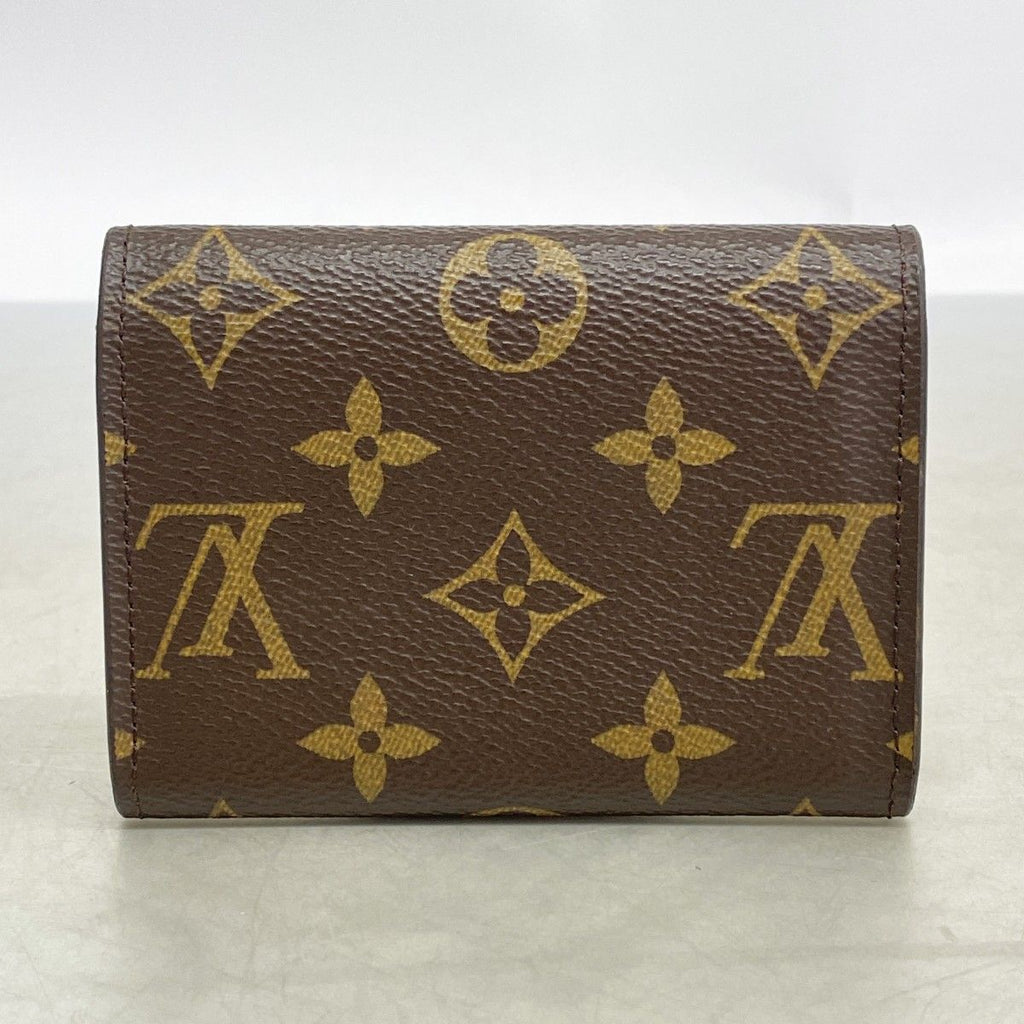 Louis Vuitton Coin Case Monogram Porte-Monnaie Rosalie Brown Fuchsia — view 7