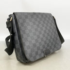 Louis Vuitton Shoulder Bag Damier Graphite District PM Gray — view 2