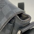 Louis Vuitton Shoulder Bag Damier Graphite District PM Gray — view 9