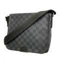 Louis Vuitton Shoulder Bag Damier Graphite District PM Gray