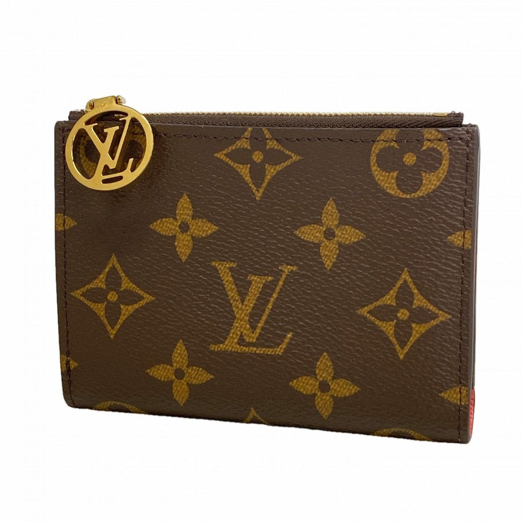 Louis Vuitton Wallet Monogram Portefeuille Lisa Brown Eugenie Pink