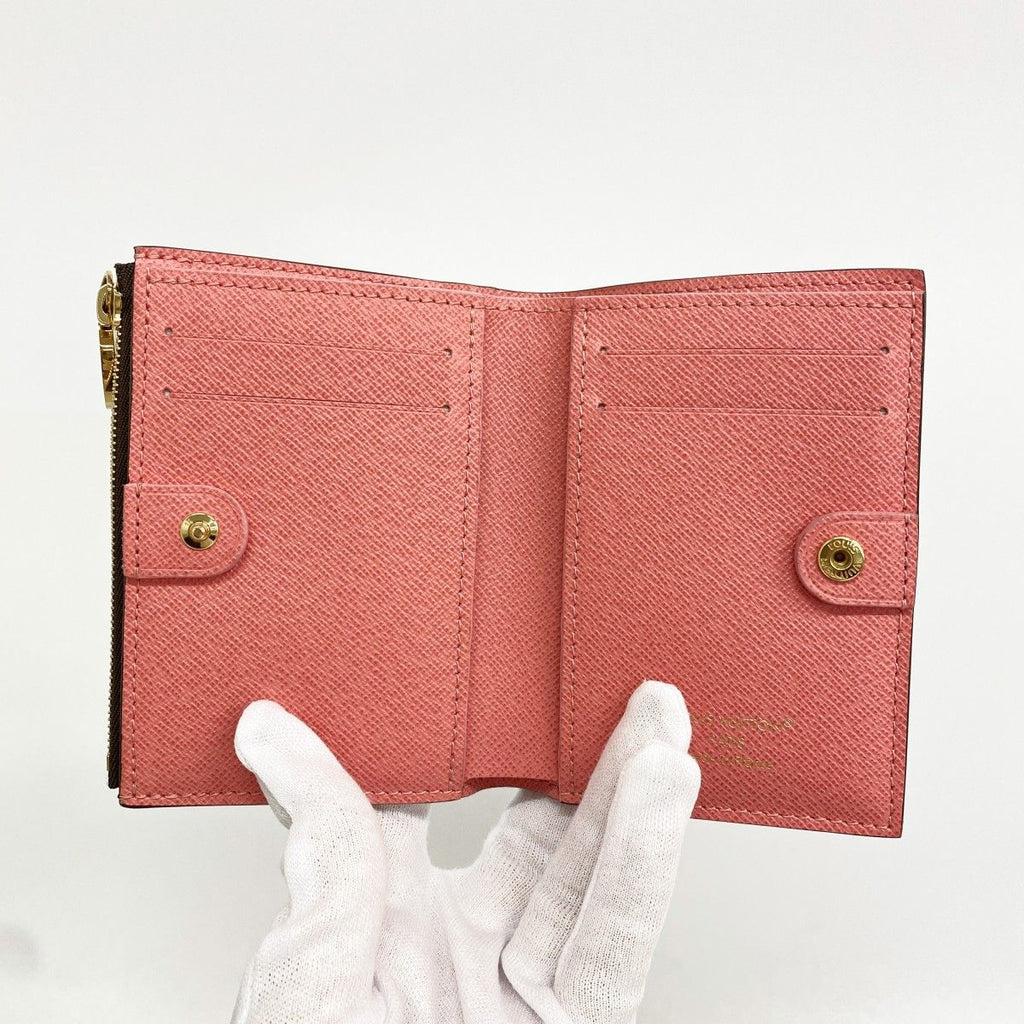 Louis Vuitton Wallet Monogram Portefeuille Lisa Brown Eugenie Pink — view 3