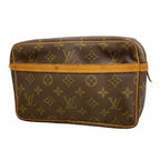 Louis Vuitton Clutch Monogram Compiegne 23 Brown