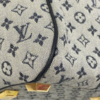 Louis Vuitton Handbag Monogram Mini Josephine PM Blue — view 6