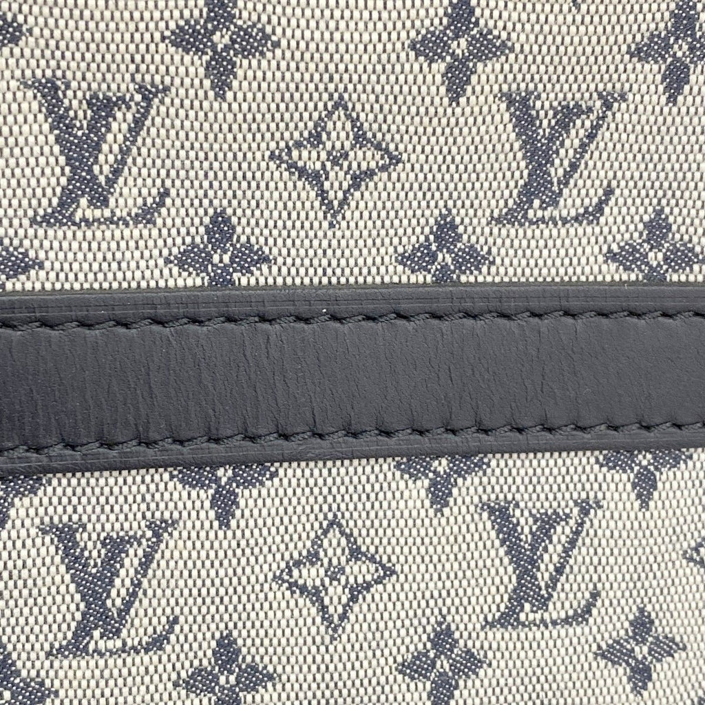 Louis Vuitton Handbag Monogram Mini Josephine PM Blue — view 7