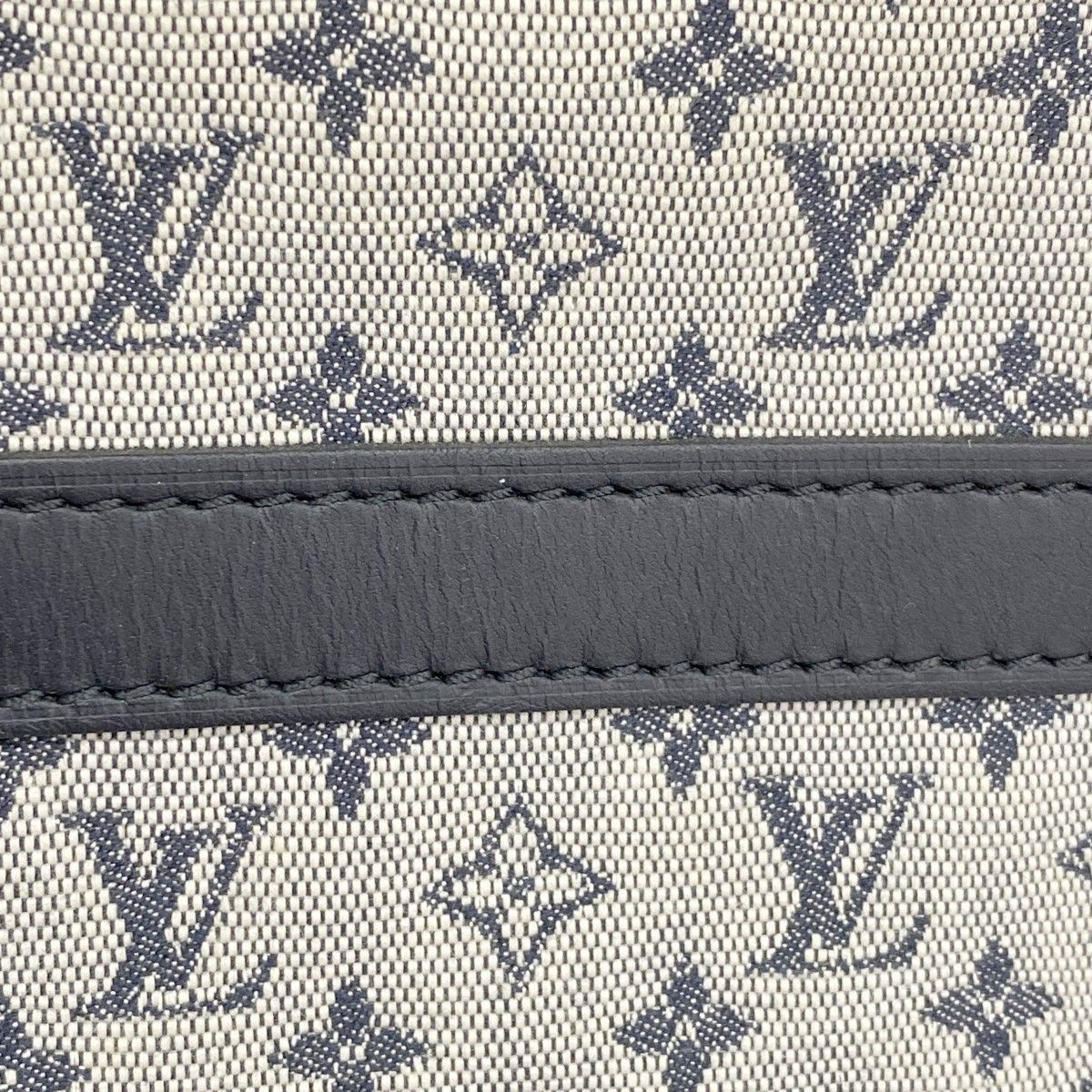 Louis Vuitton Handbag Monogram Mini Josephine PM Blue — view 7