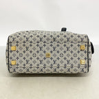 Louis Vuitton Handbag Monogram Mini Josephine PM Blue — view 3