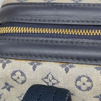 Louis Vuitton Handbag Monogram Mini Josephine PM Blue — view 8