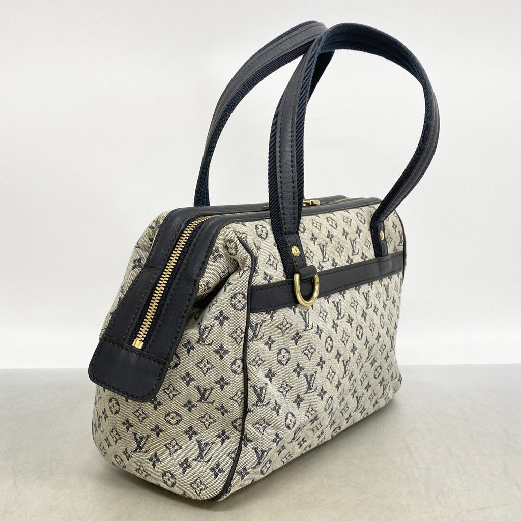 Louis Vuitton Handbag Monogram Mini Josephine PM Blue — view 2