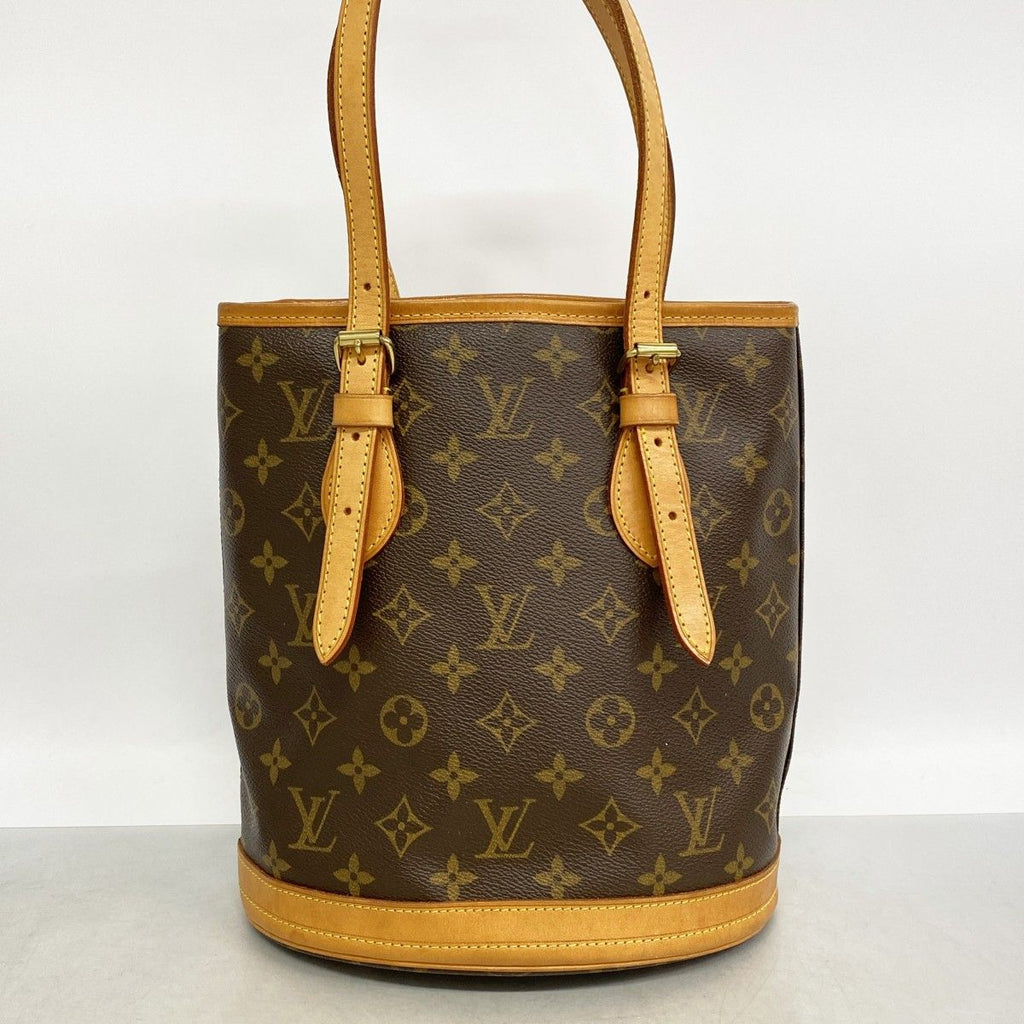 Louis Vuitton Tote Monogram Bucket PM Brown — view 9