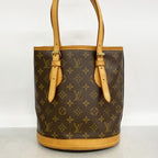 Louis Vuitton Tote Monogram Bucket PM Brown — view 9