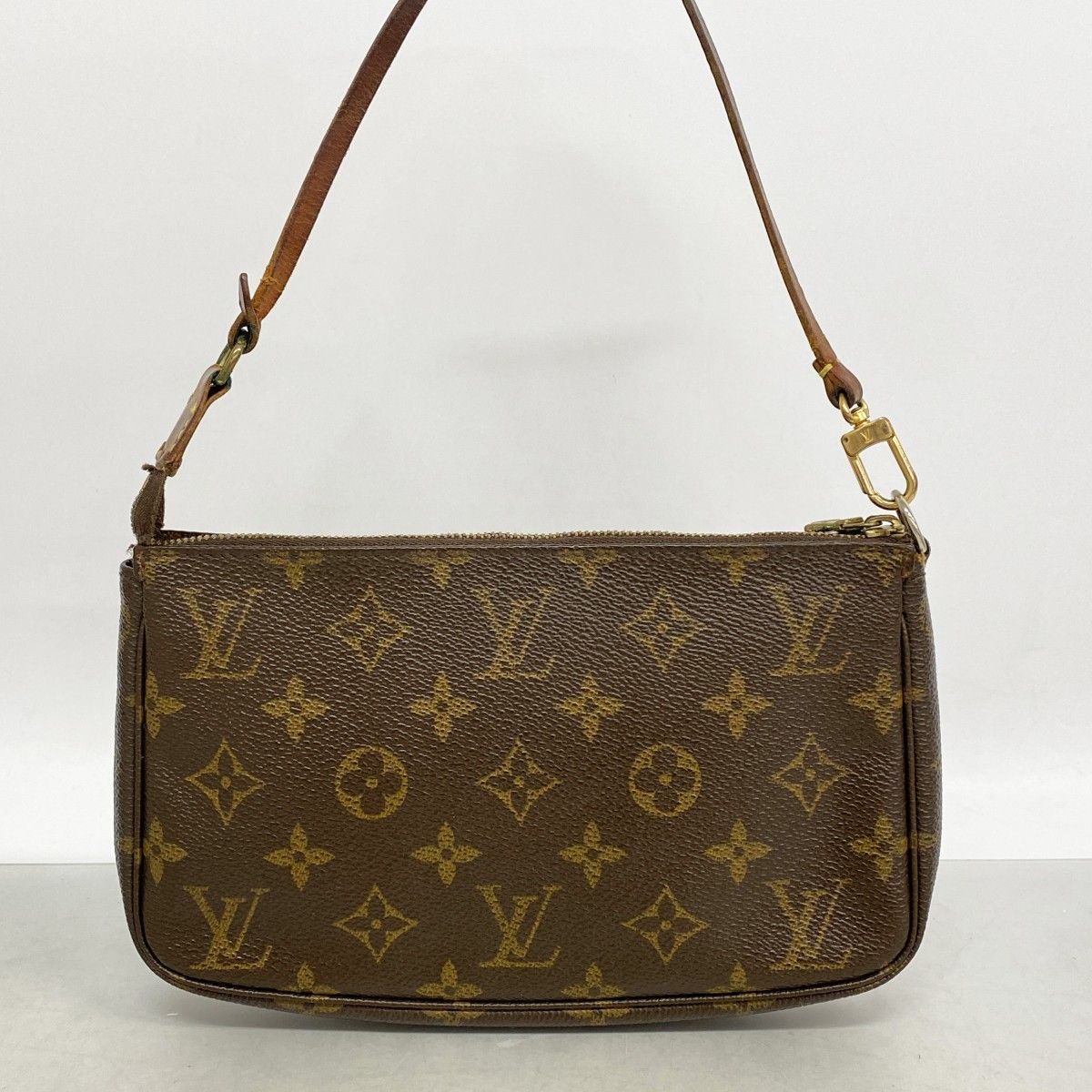 Louis Vuitton Pouch Monogram Pochette Brown — view 9