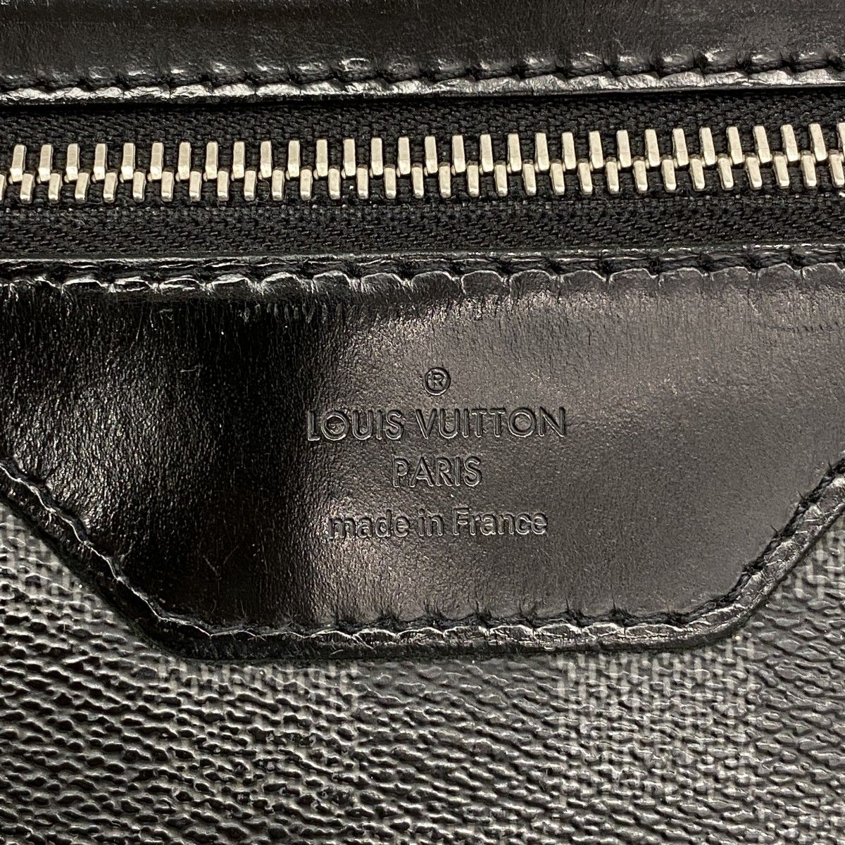 Louis Vuitton Shoulder Bag Damier Graphite Daniel MM Gray Black — view 5