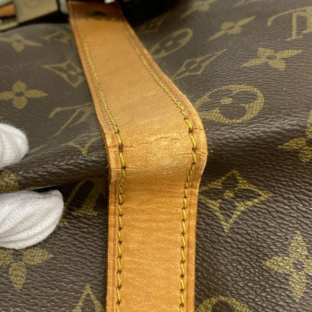 Louis Vuitton Boston Bag Monogram Keepall 45 Brown — view 8