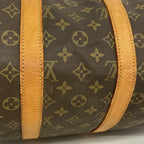 Louis Vuitton Boston Bag Monogram Keepall 45 Brown — view 9