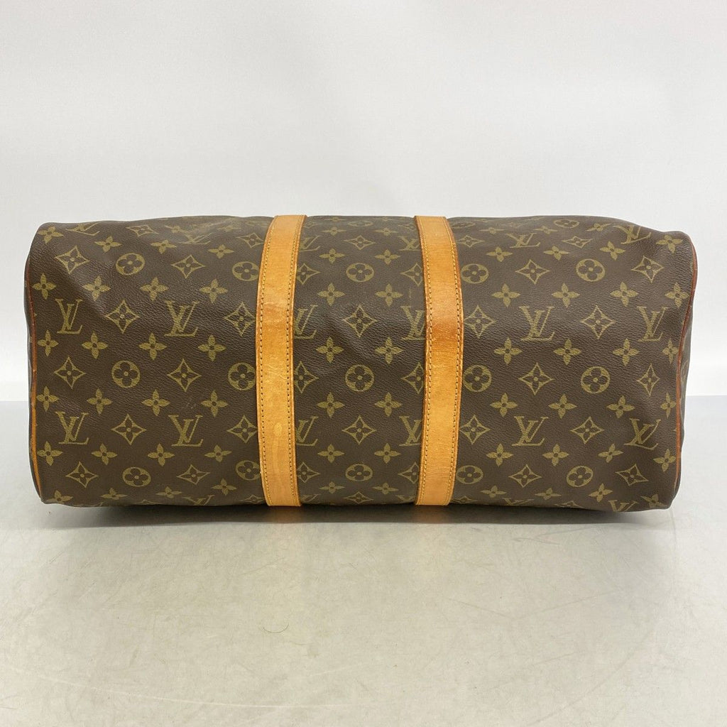 Louis Vuitton Boston Bag Monogram Keepall 45 Brown — view 3