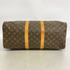 Louis Vuitton Boston Bag Monogram Keepall 45 Brown — view 3