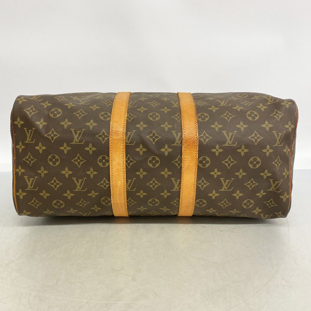 Louis Vuitton Boston Bag Monogram Keepall 45 Brown — view 3