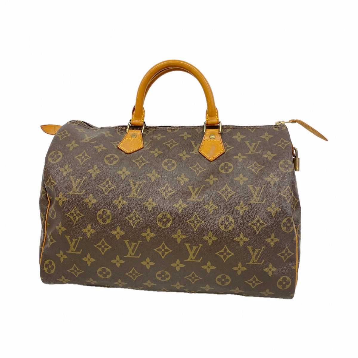 Louis Vuitton Handbag Monogram Speedy 35 Brown
