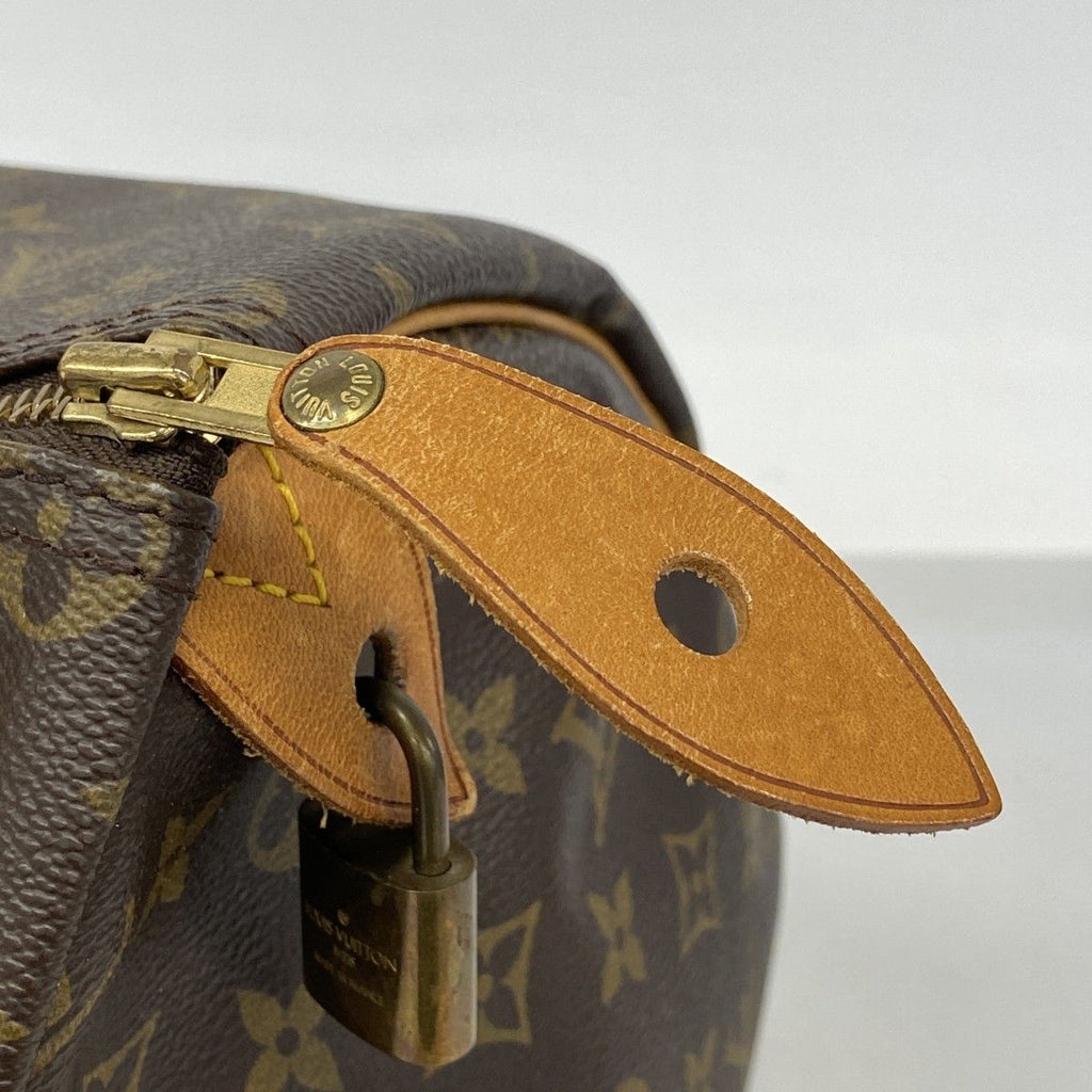 Louis Vuitton Handbag Monogram Speedy 35 Brown — view 8