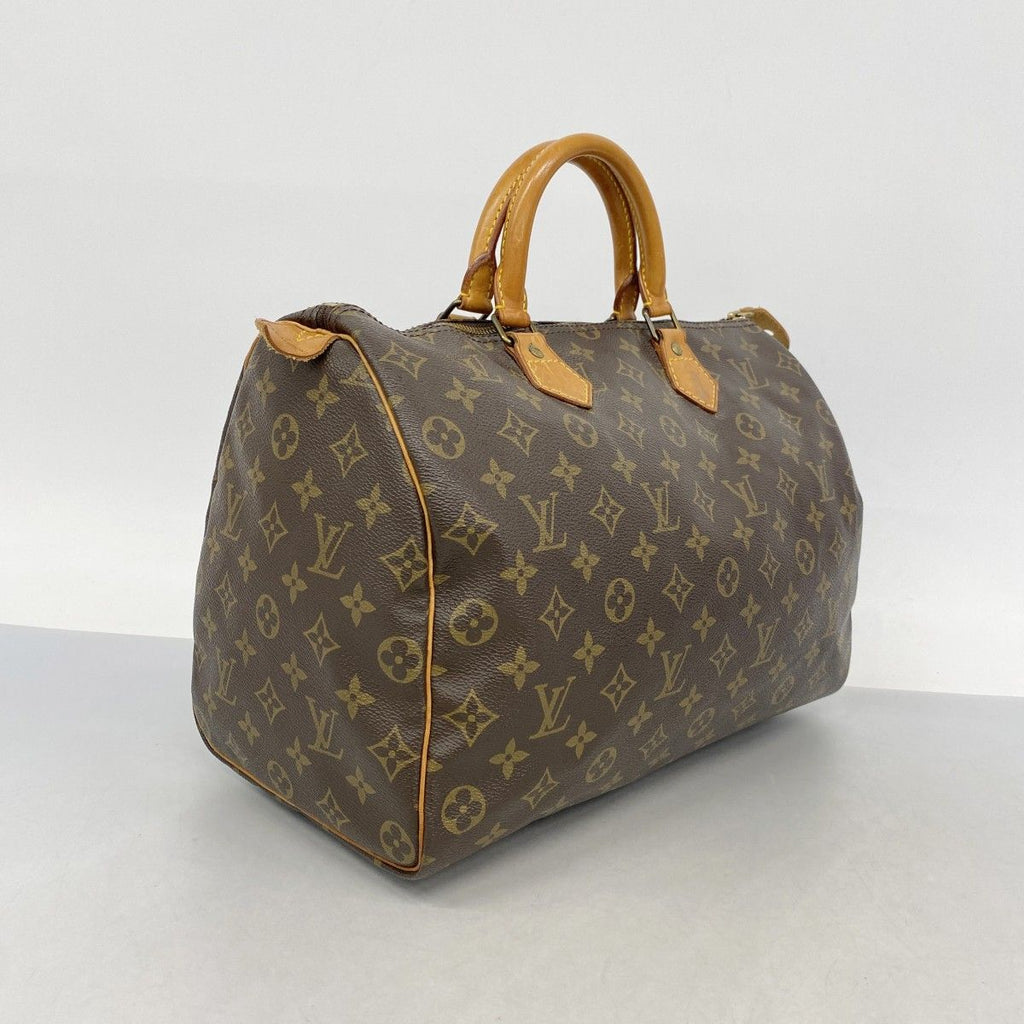 Louis Vuitton Handbag Monogram Speedy 35 Brown — view 2