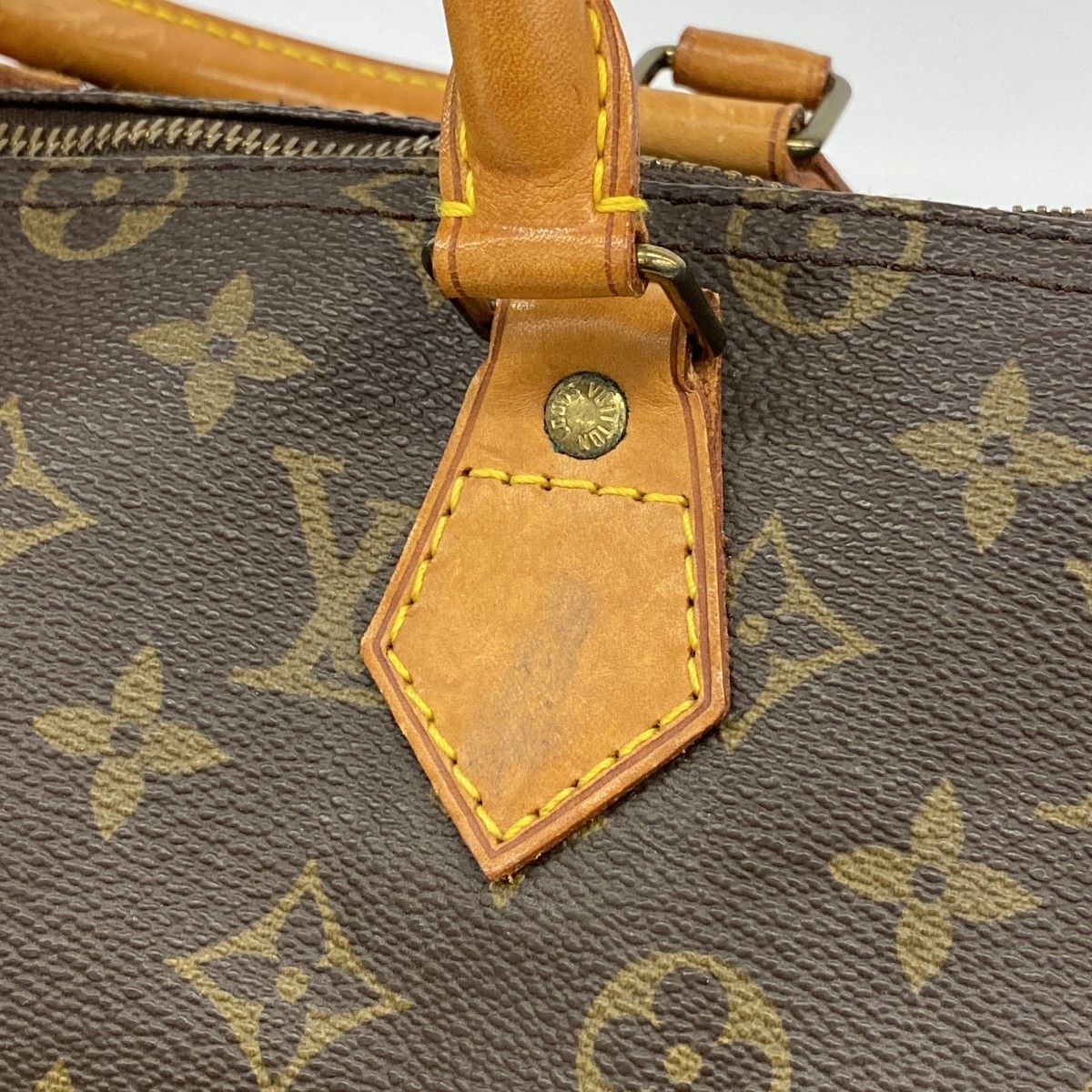 Louis Vuitton Handbag Monogram Speedy 35 Brown — view 9