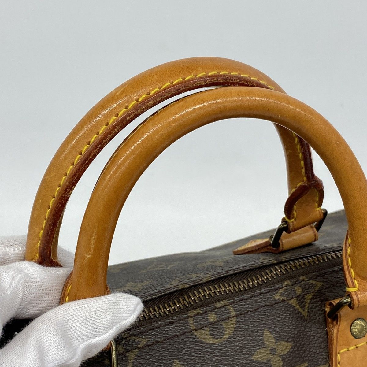 Louis Vuitton Handbag Monogram Speedy 35 Brown — view 7