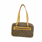 Louis Vuitton Shoulder Bag Monogram Cite MM Brown