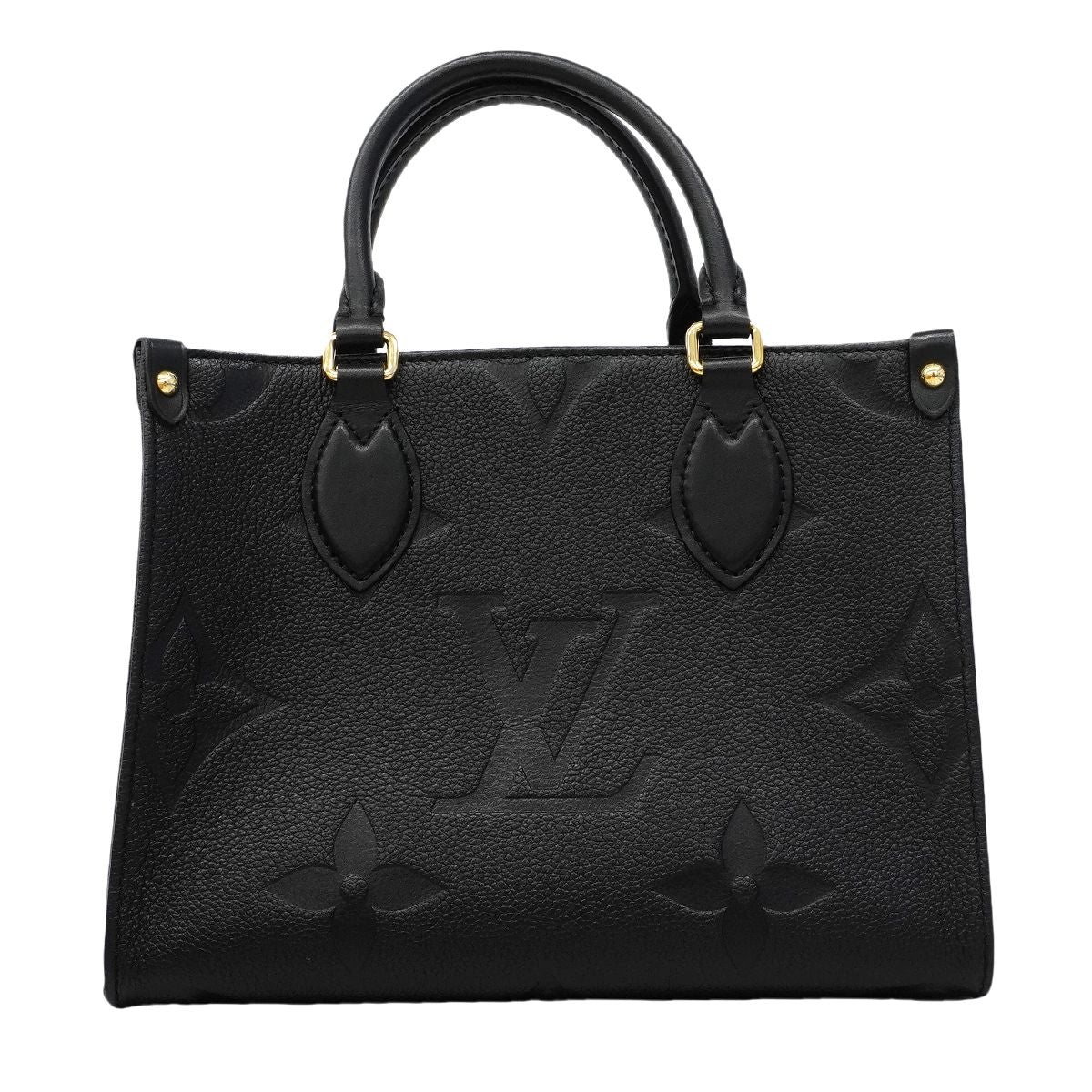 Louis Vuitton Handbag Monogram Empreinte On The Go PM Noir 2-Way — view 8